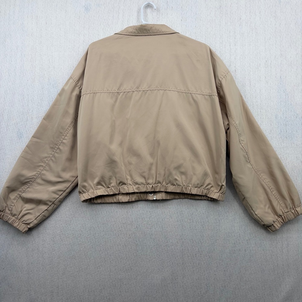Cavalini Original Womens Khaki Utility Bomber Jacket NYJK649M Tan Sz M - Picture 6 of 7